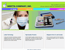 Tablet Screenshot of denttaco.com